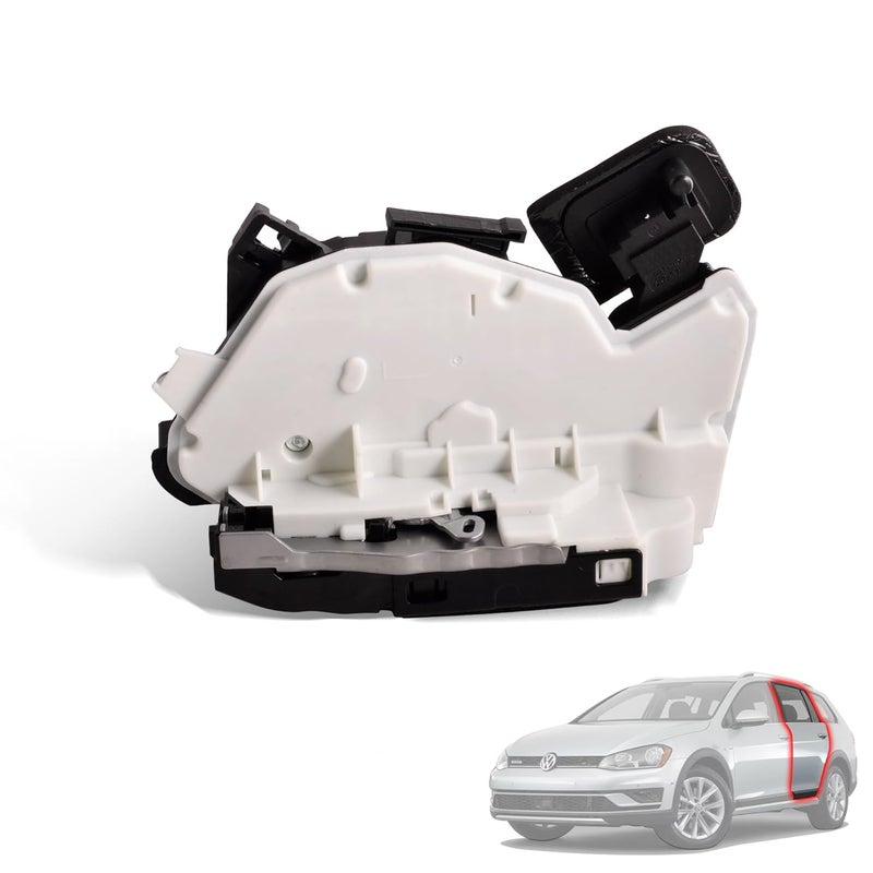 GrteRokky Rear Left Door Lock Actuator w/Motor Power Door Latch Compatible for MK6 MK7 VW Bettle E-Golf Golf GTI Jetta Passat Rear Driver Side Latch Actuator 6RD839015A,5K4839015AG - Image 1